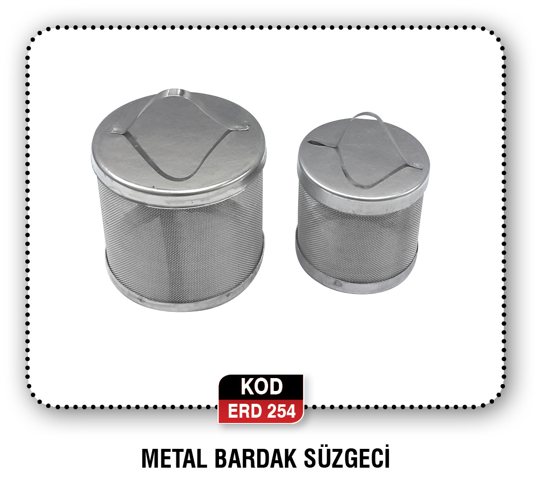 METAL BARDAK SÜZGECİ B-K ERD 275